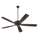 Ovation Outdoor (Damp) Ceiling Fan by Quorum