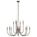 Summit Outdoor (Damp) Chandelier by Quorum