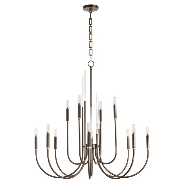 SUMMIT Outdoor (Damp) Chandelier by Quorum