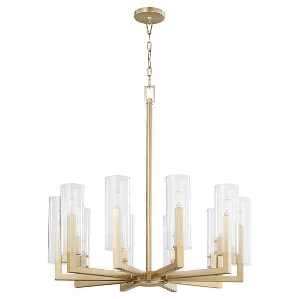 Harbin Outdoor (Damp) Chandelier by Quorum