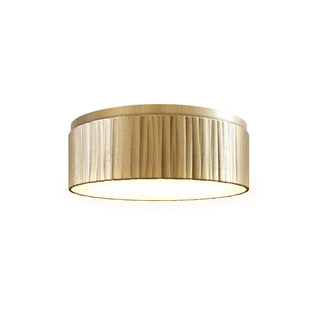 Buy vintage-brass Kensington Flush Mount Ceiling Light by Alora