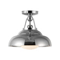 Palmetto Semi-Flush Mount Ceiling Light by Alora