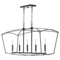 Mantle Outdoor (Damp) Chandelier by Quorum