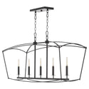 Mantle Outdoor (Damp) Chandelier by Quorum