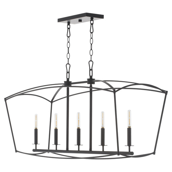 Mantle Outdoor (Damp) Chandelier by Quorum