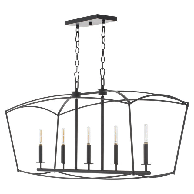 Mantle Outdoor (Damp) Chandelier by Quorum