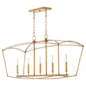 Mantle Outdoor (Damp) Chandelier by Quorum
