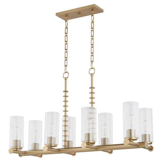 Mercier Outdoor (Damp) Chandelier by Quorum