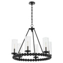 Lee Boulevard Outdoor (Damp) Chandelier by Quorum