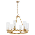 Lee Boulevard Outdoor (Damp) Chandelier by Quorum
