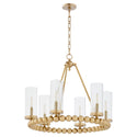 Lee Boulevard Outdoor (Damp) Chandelier by Quorum