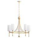 Lee Boulevard Outdoor (Damp) Chandelier by Quorum