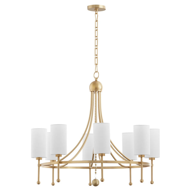 Lee Boulevard Outdoor (Damp) Chandelier by Quorum