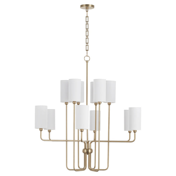 Charlotte Outdoor (Damp) Chandelier by Quorum