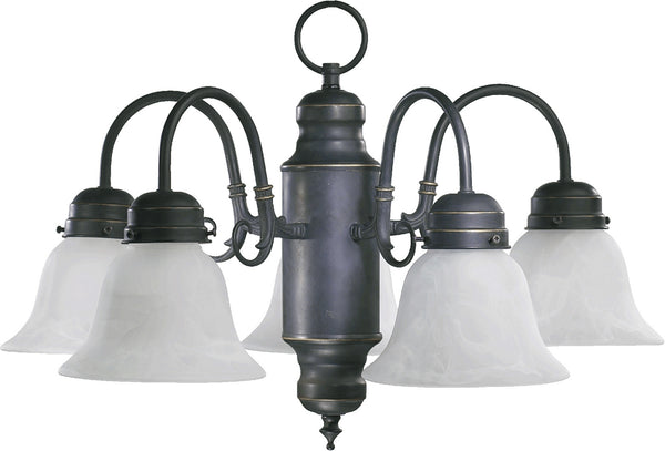 Nooks Chandelier by Quorum