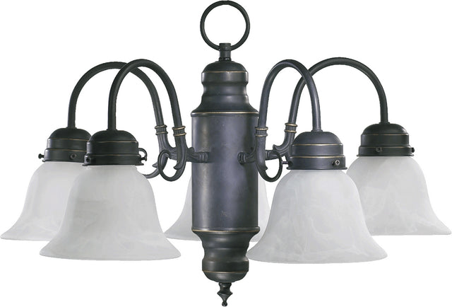 Nooks Chandelier by Quorum