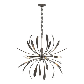Buy oil-rubbed-bronze Dahlia Chandelier by Hubbardton Forge