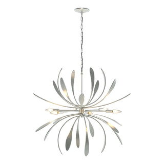 Buy vintage-platinum Dahlia Chandelier by Hubbardton Forge
