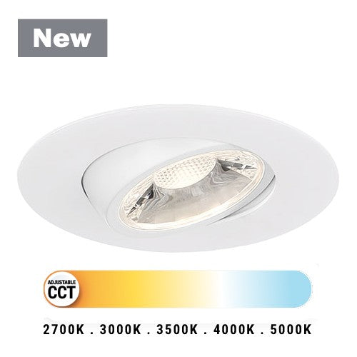 Outdoor (Damp) Die Cast Aluminum LED Gimbal Accessory by Eurofase