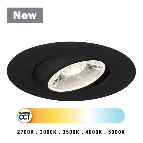 Outdoor (Damp) Die Cast Aluminum LED Gimbal Accessory by Eurofase