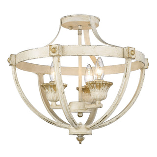 Jules Semi-Flush Mount Ceiling Light by Golden