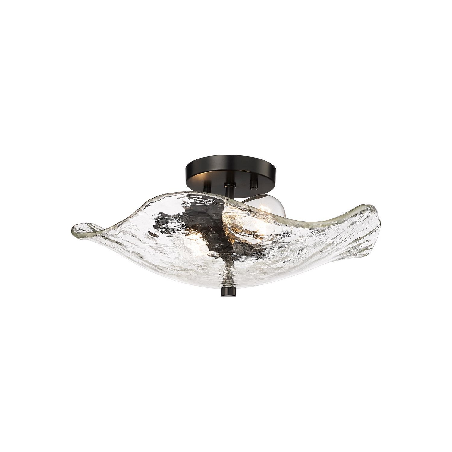 Samara Semi-Flush Mount Ceiling Light by Golden – Lighting & Bulbs ...