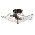Samara Semi-Flush Mount Ceiling Light by Golden