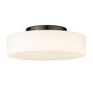 Buy matte-black Toli Flush Mount Ceiling Light by Golden