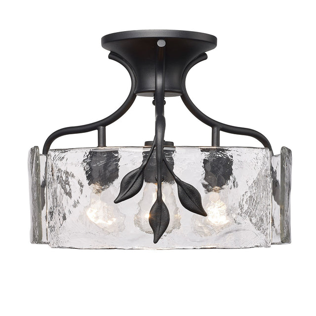 Calla Semi-Flush Mount Ceiling Light by Golden