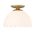Dorinda Semi-Flush Mount Ceiling Light by Golden