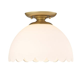 Dorinda Semi-Flush Mount Ceiling Light by Golden