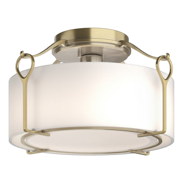 Bow Semi-Flush Mount Ceiling Light by Hubbardton Forge