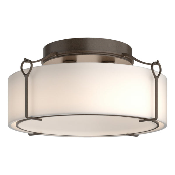 Bow Semi-Flush Mount Ceiling Light by Hubbardton Forge