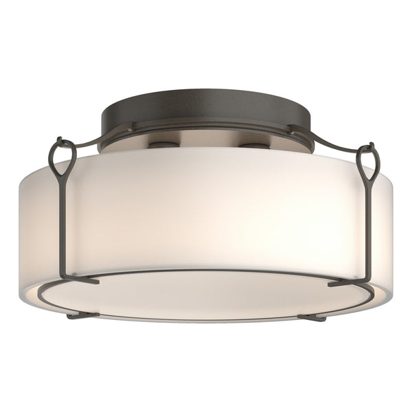 Bow Semi-Flush Mount Ceiling Light by Hubbardton Forge