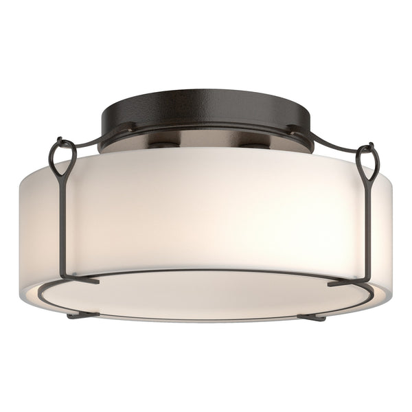 Bow Semi-Flush Mount Ceiling Light by Hubbardton Forge