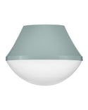 Haddie Outdoor (Damp) Flush Mount Ceiling Light by Lark