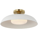 Cyrus Outdoor (Damp) Flush Mount Ceiling Light by Visual Comfort Signature