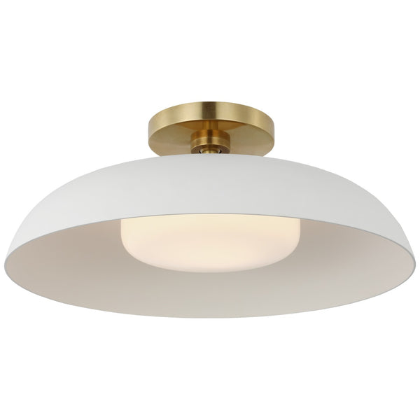 Cyrus Outdoor (Damp) Flush Mount Ceiling Light by Visual Comfort Signature