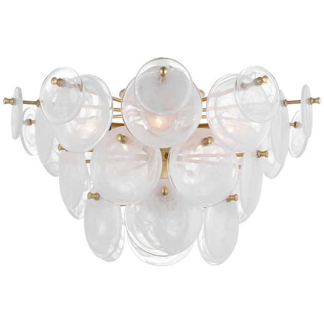 Loire Outdoor (Damp) Flush Mount Ceiling Light by Visual Comfort Signature
