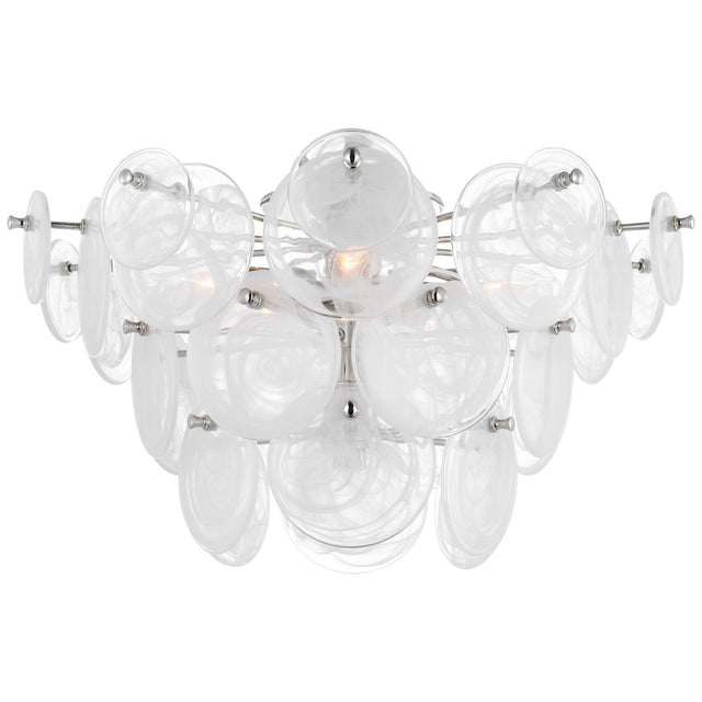 Loire Outdoor (Damp) Flush Mount Ceiling Light by Visual Comfort Signature