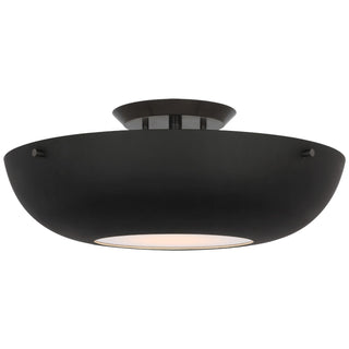 Valencia Outdoor (Damp) Flush Mount Ceiling Light by Visual Comfort Signature