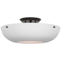 Valencia Outdoor (Damp) Flush Mount Ceiling Light by Visual Comfort Signature