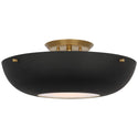 Valencia Outdoor (Damp) Flush Mount Ceiling Light by Visual Comfort Signature