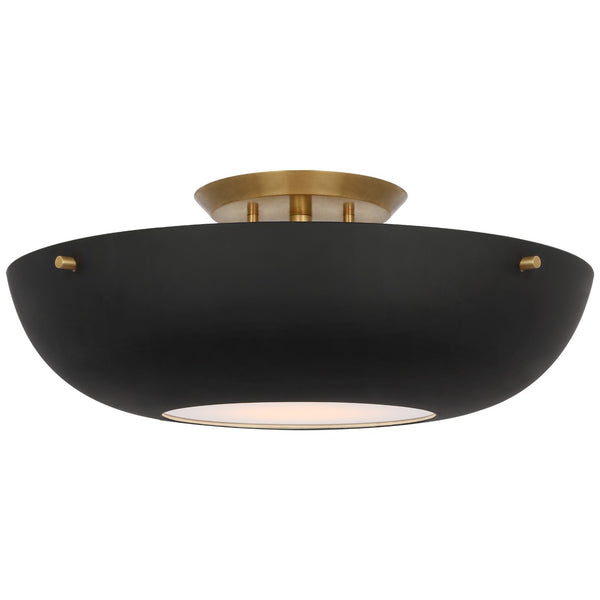 Valencia Outdoor (Damp) Flush Mount Ceiling Light by Visual Comfort Signature