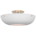 Valencia Outdoor (Damp) Flush Mount Ceiling Light by Visual Comfort Signature