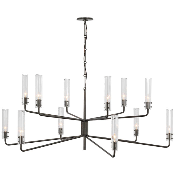 Casoria Outdoor (Damp) Chandelier by Visual Comfort Signature
