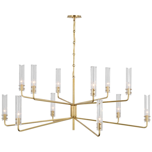 Casoria Outdoor (Damp) Chandelier by Visual Comfort Signature