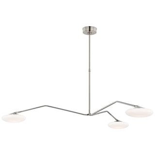 Buy polished-nickel Brindille Outdoor (Damp) Chandelier by Visual Comfort Signature