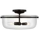 Lorford Outdoor (Damp) Flush Mount Ceiling Light by Visual Comfort Signature