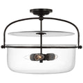 Lorford Outdoor (Damp) Flush Mount Ceiling Light by Visual Comfort Signature